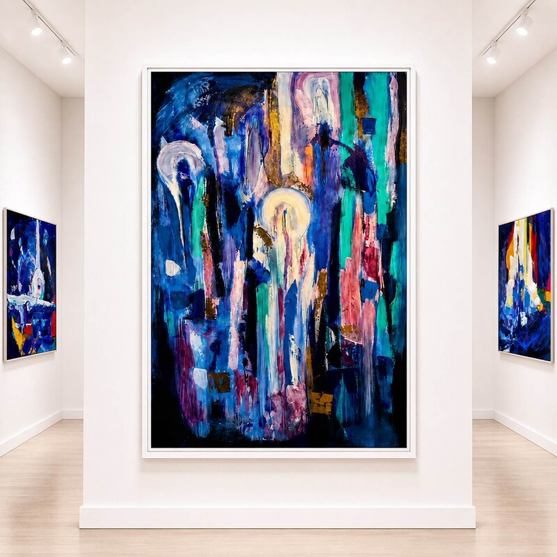 L’Entre-matière, œuvre fondatrice présentée dans une salle de galerie